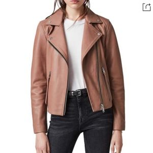 All Saints - DALBY LEATHER BIKER JACKET